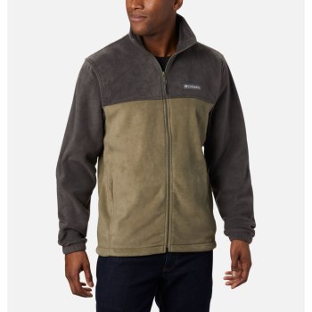 Columbia Muške Jakne - Steens Mountain 2.0 Full Zip Fleece Tall Tamno Sive Zelene | CTNA-81492
